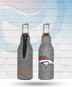 WinCraft Drinkware Denver Broncos Heather Bottle Hugger Koozie