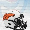 Score Here Collectibles Denver Broncos Lunar Eclipse Speed Riddell Mini Football Helmet