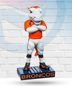 Evergreen Accessories Denver Broncos Mascot Statue