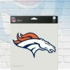 WinCraft Decals Denver Broncos Perfect Cut Decal 8" X 8"