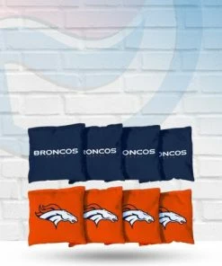 Victory Tailgate Denver Broncos Regulation Cornhole Bag Set
