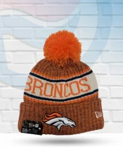 New Era Denver Broncos Sport Knit Pom Beanie