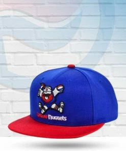 Mitchell & Ness Denver Nuggets Mitchell And Ness Two Tone Core Basic Snapback Hat Hats