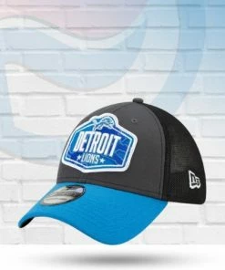 New Era Detroit Lions 2021 Draft 39THIRTY Flex Hat Hats