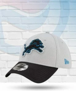 New Era Hats Detroit Lions 2021 Sideline Road 39THIRTY Flex Hat