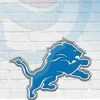 Michigan Detroit Lions Acrylic Auto Emblem