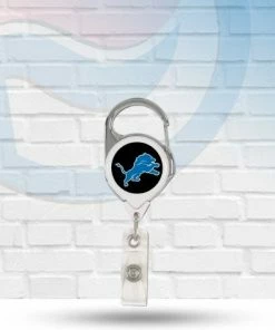 Michigan Detroit Lions Premium Retractable Badge Reel