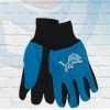 Michigan Detroit Lions Two Tone Utility Gloves