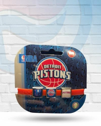 Michigan Accessories Detroit Pistons NBA Vintage Roxo Charm Bracelet 1 Michigan Accessories Detroit Pistons NBA Vintage Roxo Charm Bracelet