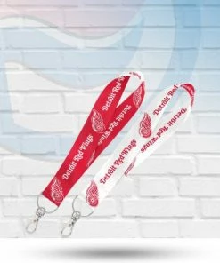 Michigan ALL NHL Detroit Red Wings Lanyard Key Strap