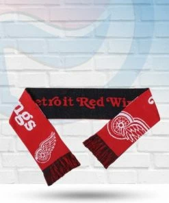 Michigan Accessories Detroit Red Wings Two-Sided Scarf