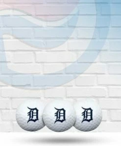 Michigan Detroit Tigers 3-Pack Golf Balls
