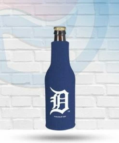 Michigan Detroit Tigers Team Logo Bottle Hugger Koozie