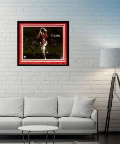 Fan Cave Sports DeVonta Smith Alabama Crimson Tide Autographed Framed 16x20 Photo - Beckett Autographed Memorabilia