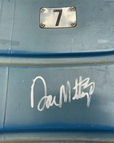 Fan Cave Sports Don Mattingly New York Yankees Autographed Original Seatback - COA Autographed Memorabilia 3 Fan Cave Sports Don Mattingly New York Yankees Autographed Original Seatback - COA Autographed Memorabilia