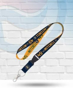 WinCraft Donovan Mitchell Utah Jazz Lanyard With Detachable Buckle Lanyards