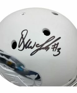 Fan Cave Sports Autographed Memorabilia Drew Lock Missouri Tigers Autographed Full Size White Chrome Tiger Helmet - Beckett
