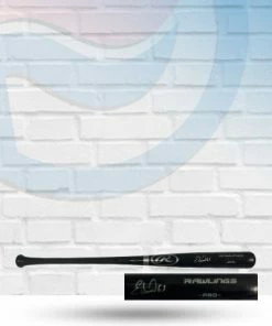 Fan Cave Sports Edmundo Sosa St Louis Cardinals Autographed Rawlings Black Bat - JSA