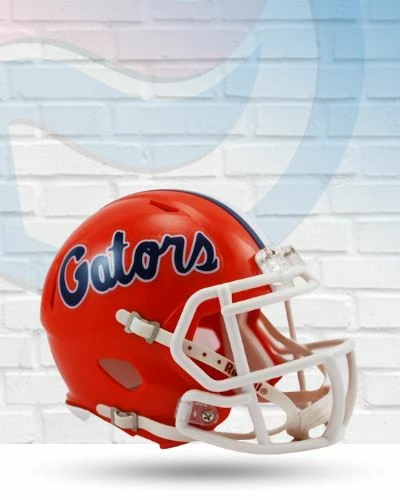 Score Here Florida Gators Orange Speed Riddell Mini Football Helmet 1 Score Here Florida Gators Orange Speed Riddell Mini Football Helmet