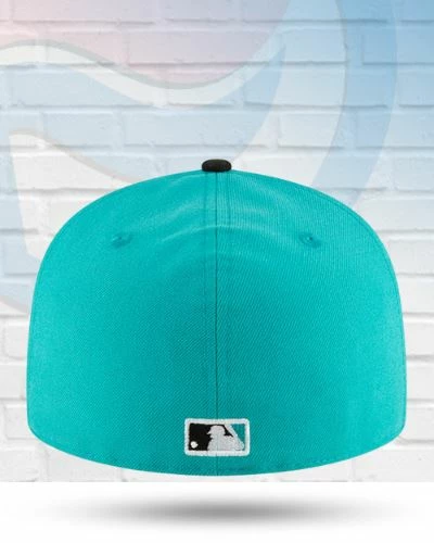 New Era Hats Florida Marlins 1997 World Series Patch 59FIFTY Fitted Hat 2 New Era Hats Florida Marlins 1997 World Series Patch 59FIFTY Fitted Hat