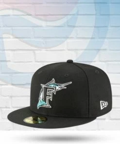 New Era Florida Marlins Cooperstown 59FIFTY Fitted Hat Hats