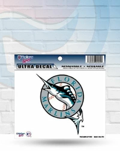 Michigan Florida Marlins Vintage Multi Use Decal 5" X 6" 1 Michigan Florida Marlins Vintage Multi Use Decal 5" X 6"