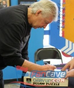 Fan Cave Sports Autographed Memorabilia Garry Unger St Louis Blues Autographed Logo Puck - COA