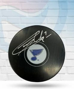 Fan Cave Sports Autographed Memorabilia Garry Unger St Louis Blues Autographed Logo Puck - COA