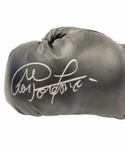 Fan Cave Sports Autographed Memorabilia George Foreman Autographed Black Everlast Boxing Glove - JSA