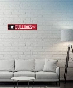 WinCraft Wall Signs Georgia Bulldogs Street Zone Plastic Blvd Sign