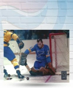 Fan Cave Sports Glenn Hall St Louis Blues Unsigned Licensed 8X10 Photo Clearance