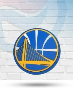 FanFave Wall Signs Golden State Warriors 3D Foam Wall Sign