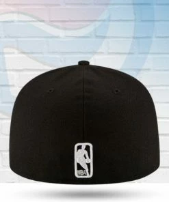 New Era Golden State Warriors Black And White 59FIFTY Fitted Hat