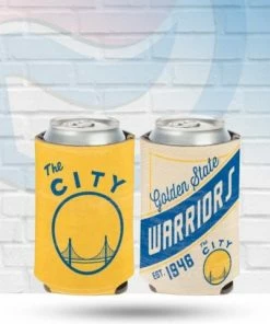 WinCraft Drinkware Golden State Warriors Hardwoods Can Koozie