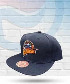 Mitchell & Ness Golden State Warriors Mitchell And Ness Core Basic Snapback Hat
