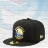 New Era Golden State Warriors Official Team Color 59FIFTY Fitted Hat Hats