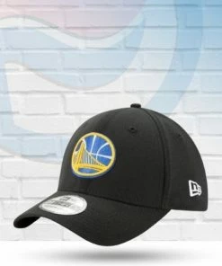 New Era Golden State Warriors Team Classic Black 39THIRTY Flex Hat Hats