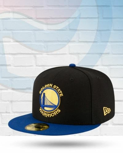New Era Hats Golden State Warriors Two Tone 59FIFTY Fitted Hat 1 New Era Hats Golden State Warriors Two Tone 59FIFTY Fitted Hat