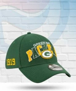 New Era Green Bay Packers 2019 Sideline Home 39THIRTY Flex Hat