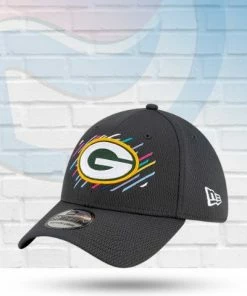 New Era Hats Green Bay Packers 2021 Crucial Catch 39THIRTY Flex Hat