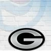 Michigan Green Bay Packers Premium Chrome Metal Auto Emblem Automotive