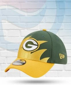 New Era Hats Green Bay Packers Surge 39THIRTY Flex Hat