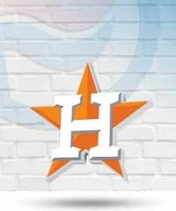 FanFave Houston Astros 3D Foam Wall Sign