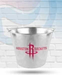St Louis Wholesale Houston Rockets Aluminum Logo Bucket Drinkware