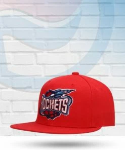 Mitchell & Ness Houston Rockets Mitchell And Ness Core Basic Snapback Hat Hats