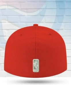New Era Houston Rockets Official Team Color 59FIFTY Fitted Hat