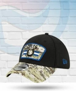 New Era Indianapolis Colts 2021 Salute To Service 39THIRTY Flex Hat