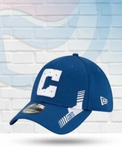 New Era Hats Indianapolis Colts 2021 Sideline Home 39THIRTY Flex Hat