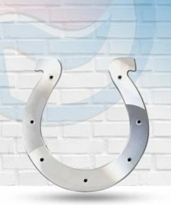 Michigan Indianapolis Colts Chrome Metal Auto Emblem Automotive