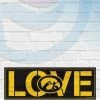 Wincraft Iowa Hawkeyes Love 8" X 23" Wooden Sign